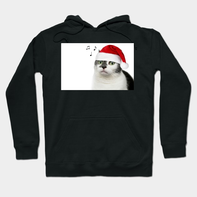 Merry Christmas Alfie Hoodie by Ladymoose